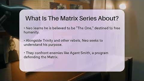 What Is The Matrix Series About? - The Action Reel