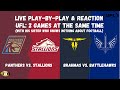 Michigan Panthers vs. Birmingham Stallions AND San Antonio Brahmas vs. St. Louis Battlehawks | UFL