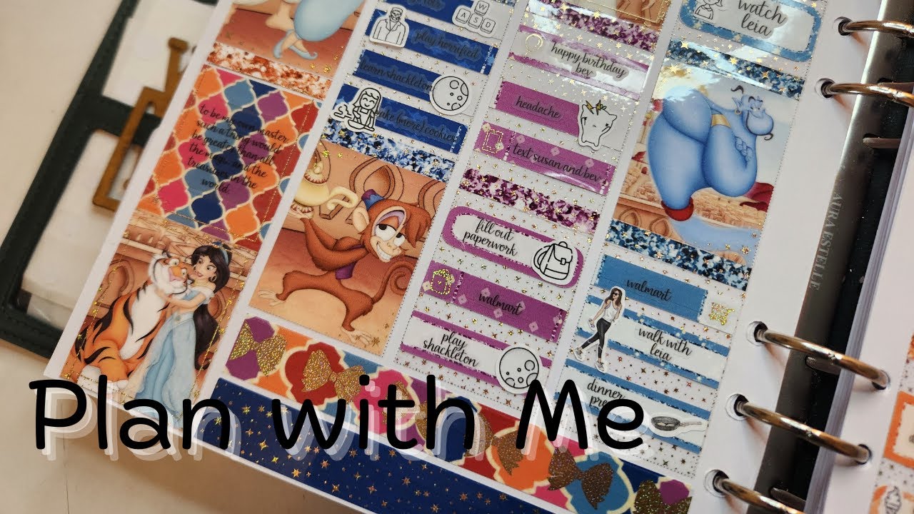 Plan with Me feat. Planner Pixie Co "A Whole New World"