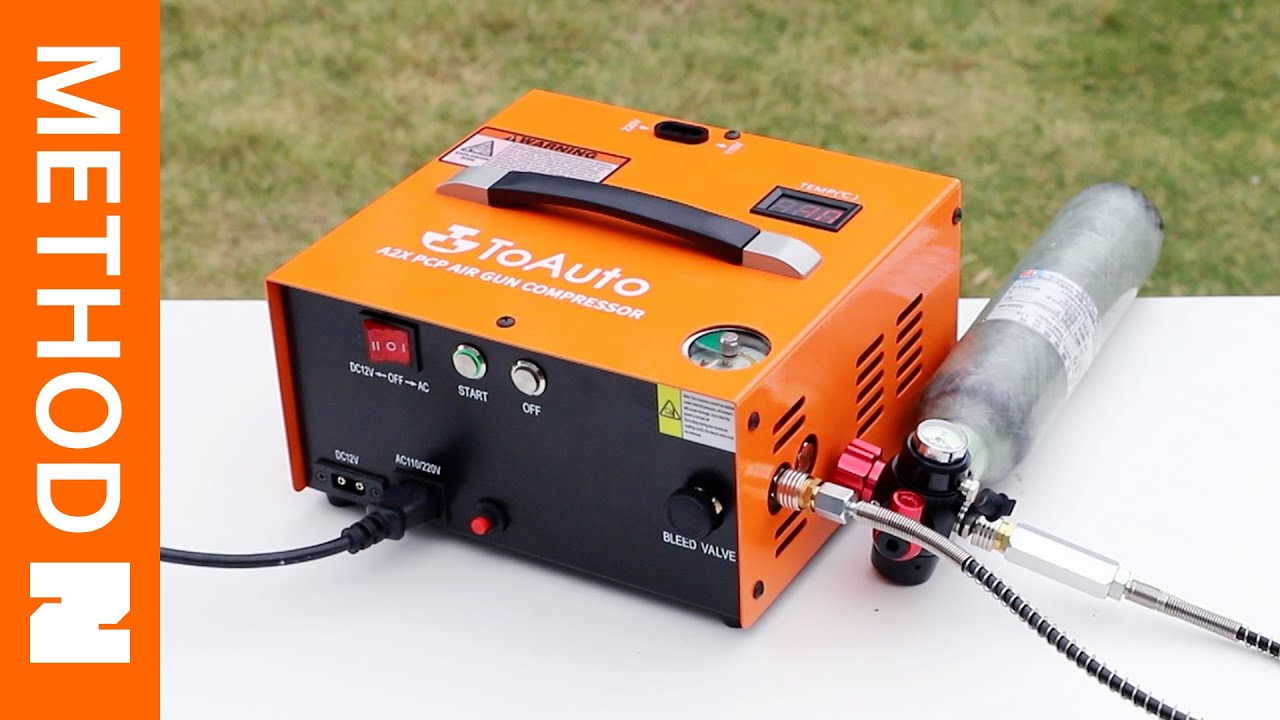 TUXING 12V/220V COMPRESSOR AUTO-STOP - TXET061-2, Fill your PCP and  Paintball without any worries 