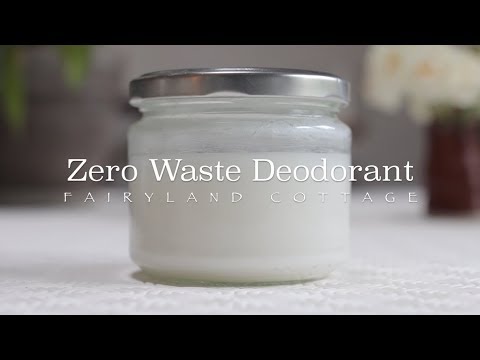Zero Waste Deodorant - DIY - 3 Ingredients