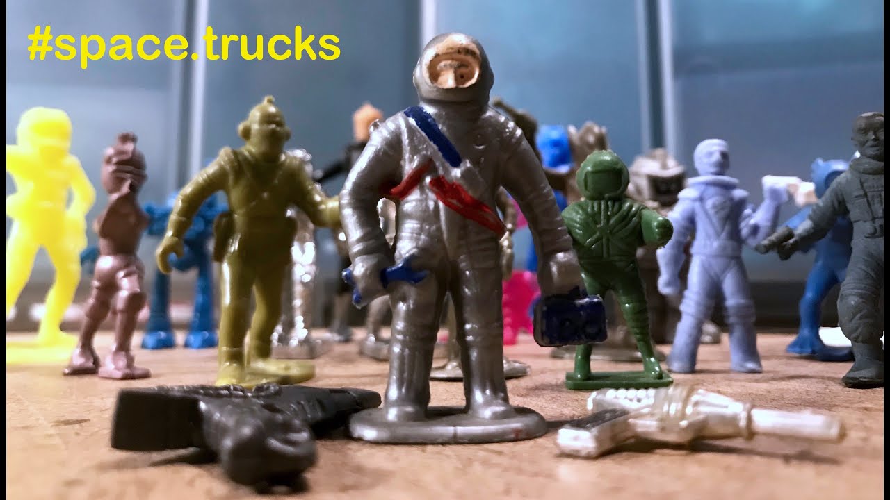 Vintage Space Figure Grab Bag: Examples by Marx, Lido, Arco, Nosco/Cracker Jack & Hong Kong Unknowns
