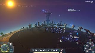 Dyson Sphere Program shooting Solar Sails