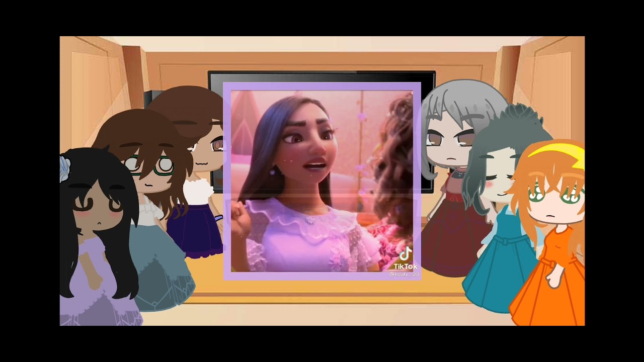 encanto reacts to your tik tok (isabella madrigal)