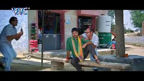 Sanjay Pandey Ne Kiya Nageen Dance Raja Babu movie Comedy video DineshLal Yadav, Sanjay Pandeycomedy