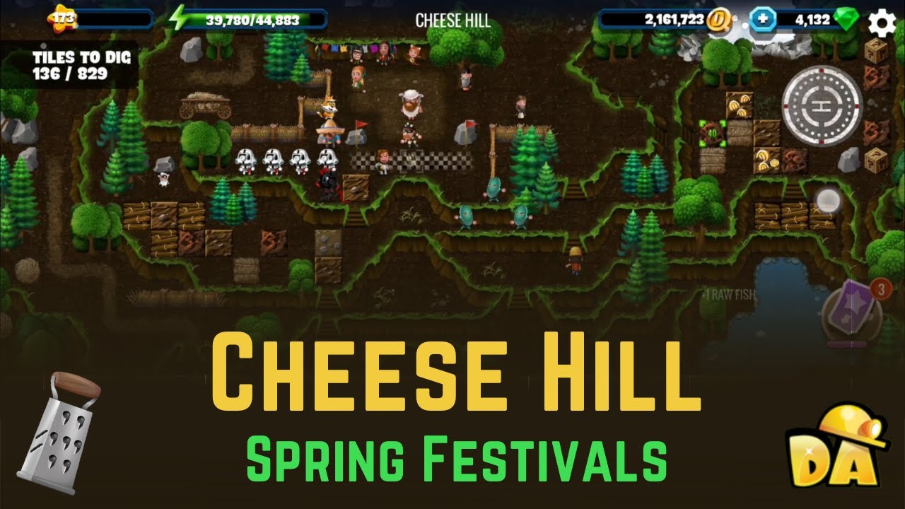 Cheese Hill 3 Spring Festivals Diggy's Adventure YouTube