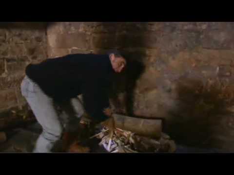 BBC 2 Science Naked Presenter - Garry Lavin Heating Skipton Castle