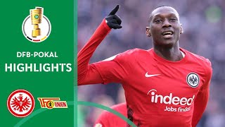 Kolo Muani’s 93sec Brace! | Frankfurt vs. Union Berlin 2-0 | Highlights | DFB-Pokal - Quarter-Finals