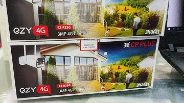 CP plus 4G,Wifi Camera Mobile Configuration ( Tamil) EZ-R33G