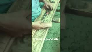Precision wood carving masterclass #woodworking #craft #skills