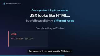 What Is JSX in React | React Beginner Series Ep 3