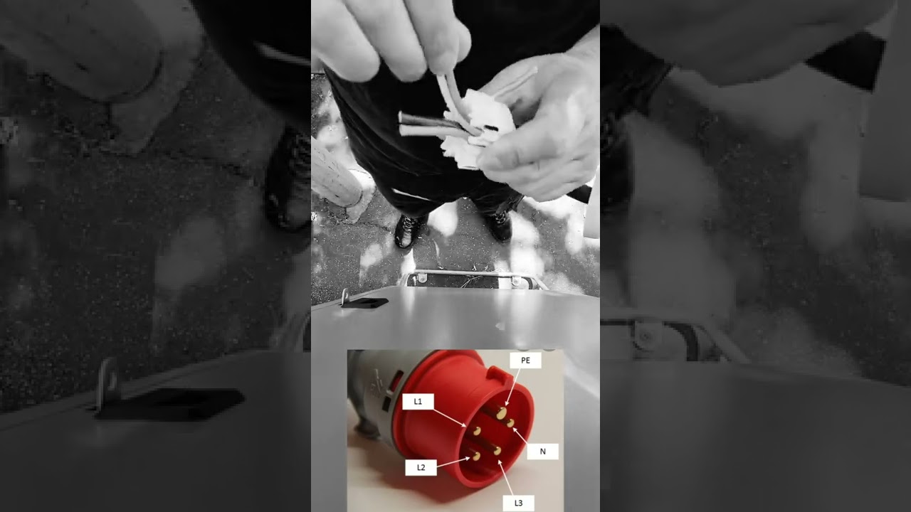 CEE-Plug / CEE-STECKER 400V 32A #shorts