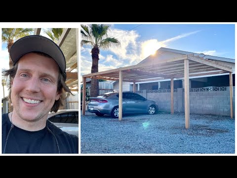 Video: How to make a carport?