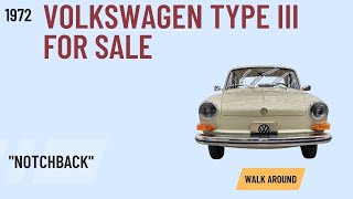 1972 Volkswagen Type III For Sale
