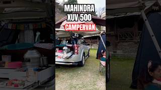 Mahindra Xuv500 CAMPERVAN 😍 #camping #campervan #vanlife #automobile #mahindra #shorts