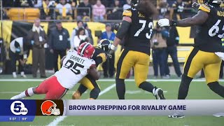 Browns rookies preparing for first experience of rivalry with Steelers