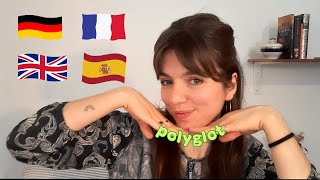 How I Became Fluent in 4 Languages: My Polyglot Story 🌐 | German Comprehensible Input 🇩🇪