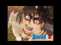 "Eren vs smiling titan" #eren #anime #attackontitan #smilingtitan#dead#mikasa#hannes#carla#animeedit