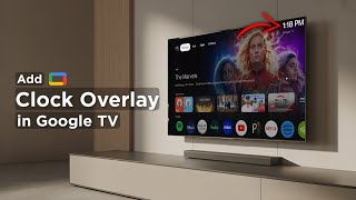 How to Add Clock Overlay in Google TV! ⏰ screenshot 1