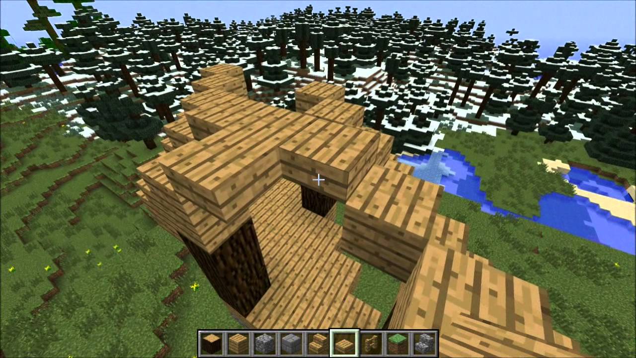 Minecraft - How to Build a Medieval Town Wall - YouTube