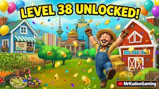 TOWNSHIP Level 38 UNLOCKED! 😱 My City Is Now INSANE!2. I Built The STADIUM in TOWNSHIP Level 37 screenshot 2