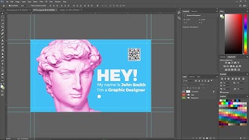 How to add bleed to business card in adobe photoshop cc 2017