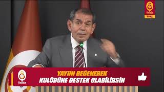 Dursun Özbek'in Transfer Açıklaması! | Galatasaray Divan Kurulu