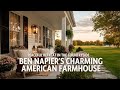 Ben Napier’s Charming American Farmhouse Peaceful Retreat in the Countryside