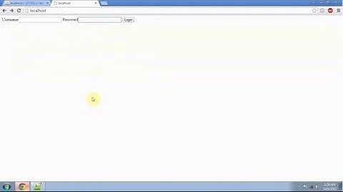 PHP MYSQL Login Tutorial TAGALOG part 1