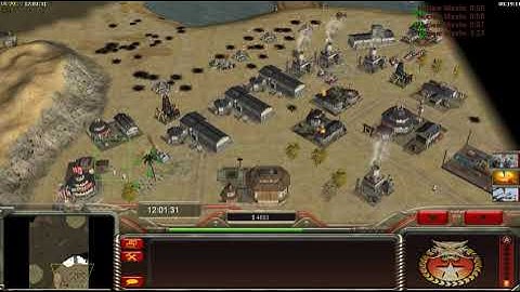 Saddam vs China Challenge in Command and Conquer Generals Zero hour Destructive forces mod