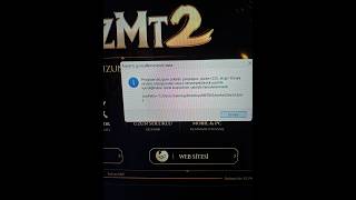 AYAZ METİN 2 PC HATASI ÇÖZÜMÜ