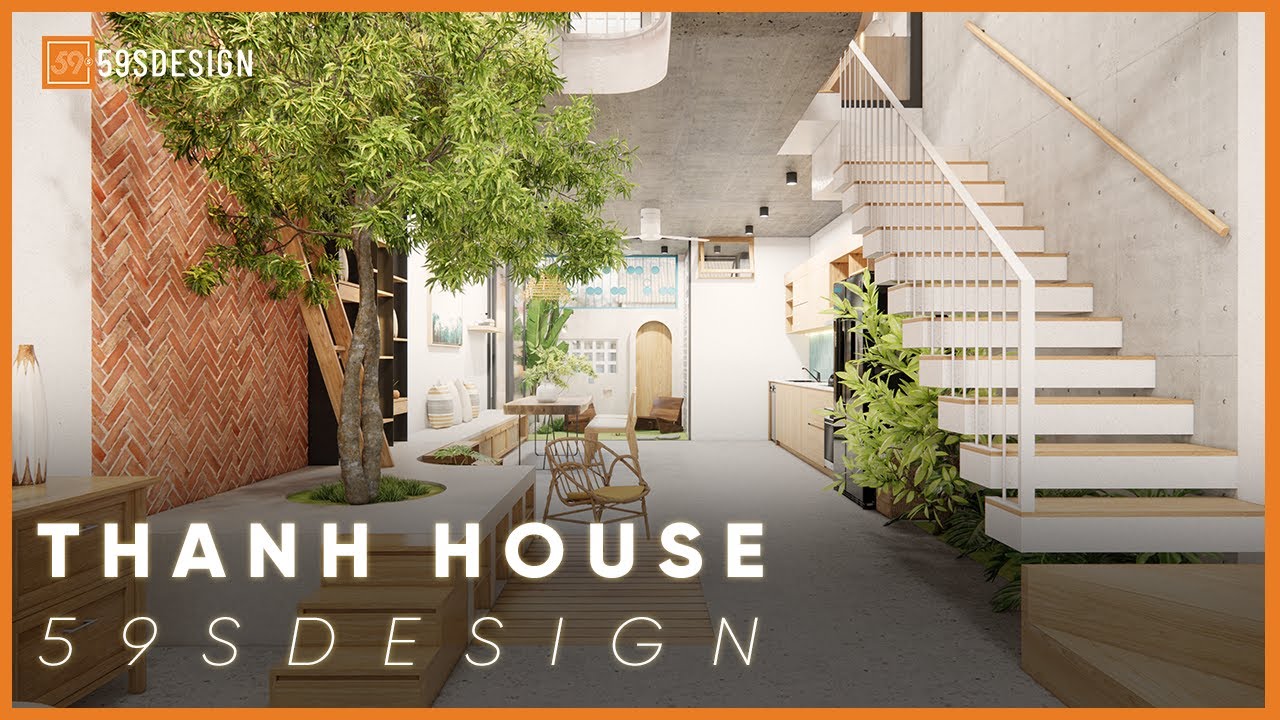 59SDESIGN  | THANH HOUSE | NHÀ PHỐ 3 TẦNG | ENSCAPE 3.2  