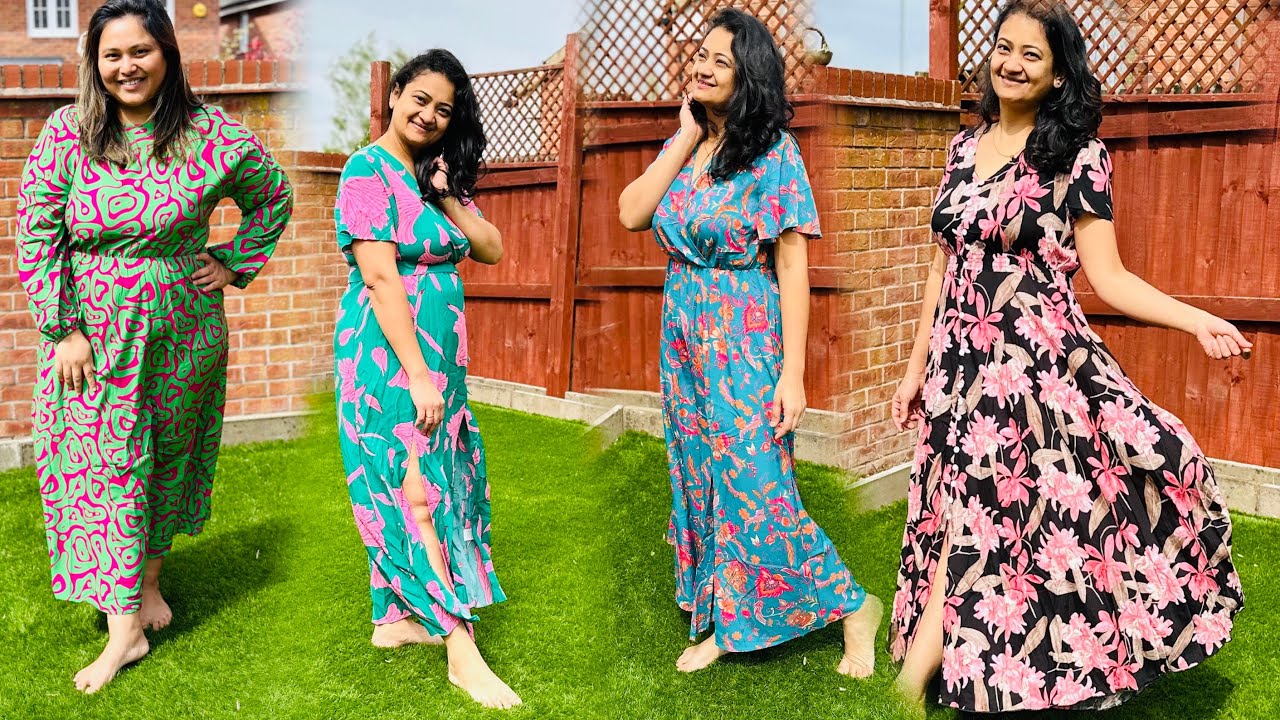 Dono ne milke kiya aaj ghar pe fashion show | summer dress review 🇬🇧