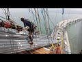 Incredible Modern Suspension Bridge Construction Technology - Extreme Ingenious Construction Workers