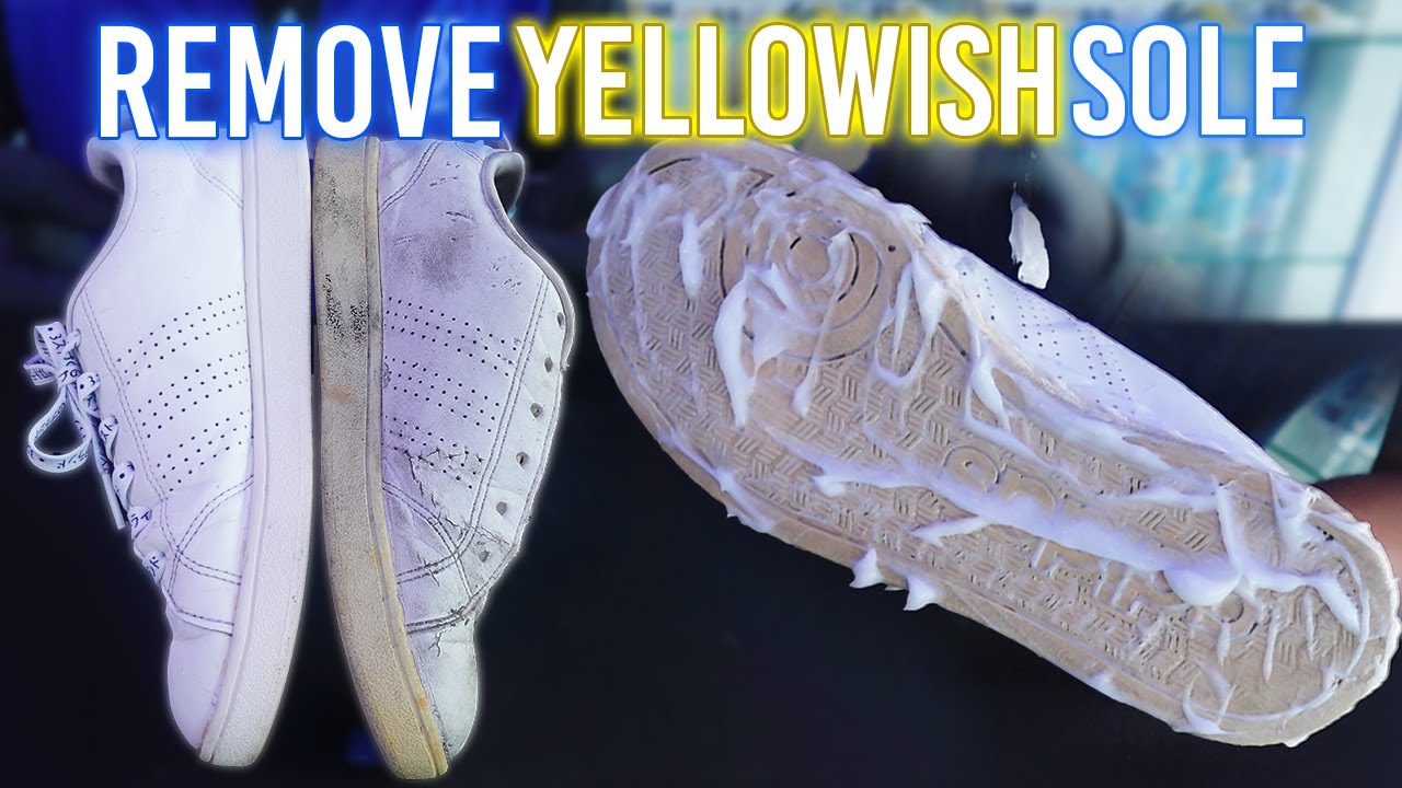 HOW TO UNYELLOW YOUR SNEAKERS | SOLE SAUCEðð