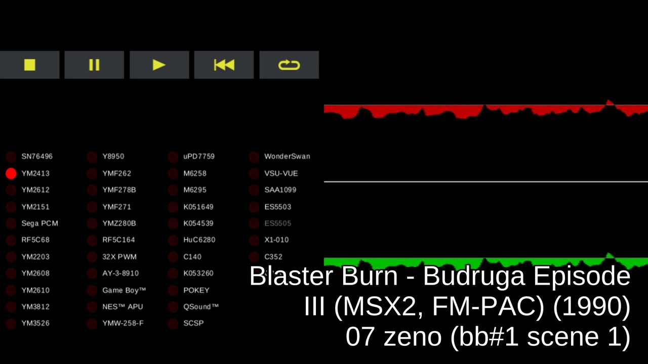 Blaster Burn - Budruga Episode III (MSX2, FM-PAC) - track 07 zeno (bb#1 scene 1)