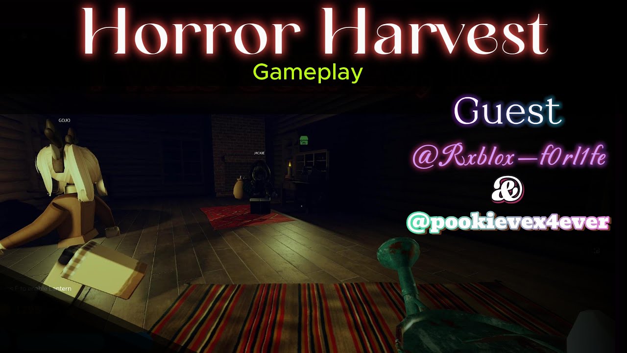 Let's Play Roblox, Horror Harvest 