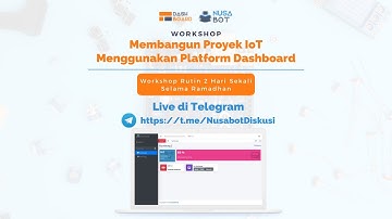 Hari #1 - Belajar MQTT dan Menerapkannya Pada Dashboard