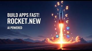 Can AI Build a FULL App in Minutes Introducing Rocket.new #hacks #trend #fyp