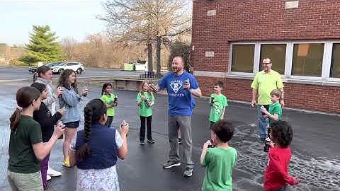 Silly String Principal Challenge for iReady!