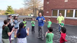 Silly String Principal Challenge for iReady!