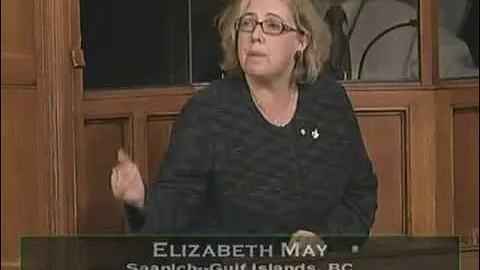 Elizabeth May: Proposal to Divide Bill C-10