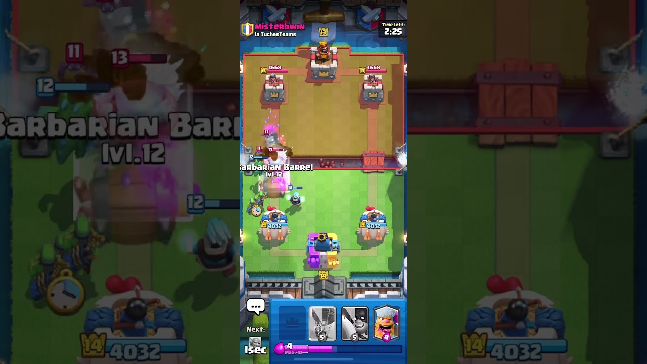 Winning with a New Clash Royale Deck in Clan Wars! (Part 1)