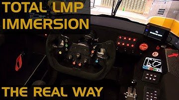 The First Ultra Immersive LMP Sim Rig on YouTube. Final Assembly.