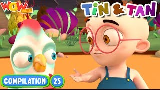 Preschool Videos | Tin And Tan | Toddler Cartoons | Compilation 25 | WowKidz Jr