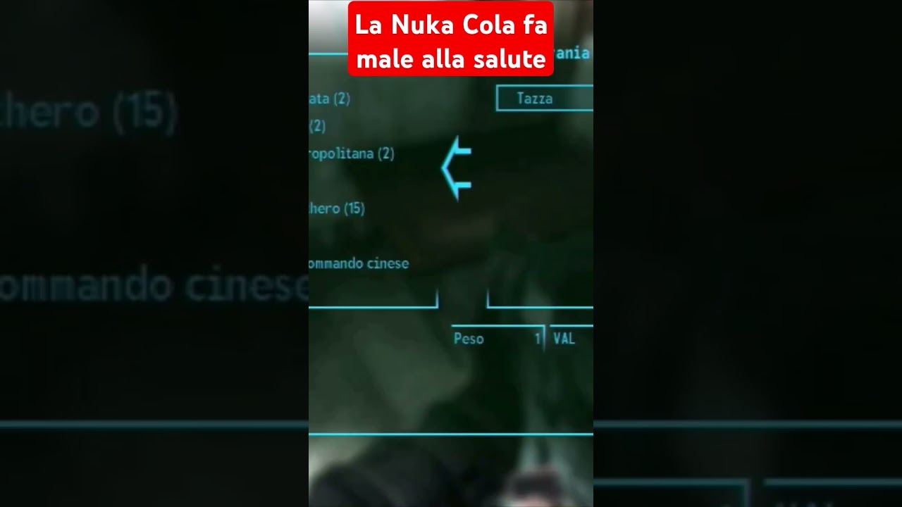 La Nuka Cola fa male alla salute 