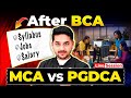 💥After BCA Best Course: MCA vs PGDCA? MCA or PGDCA Which is Better in 2026? #bca #mca #pgdca