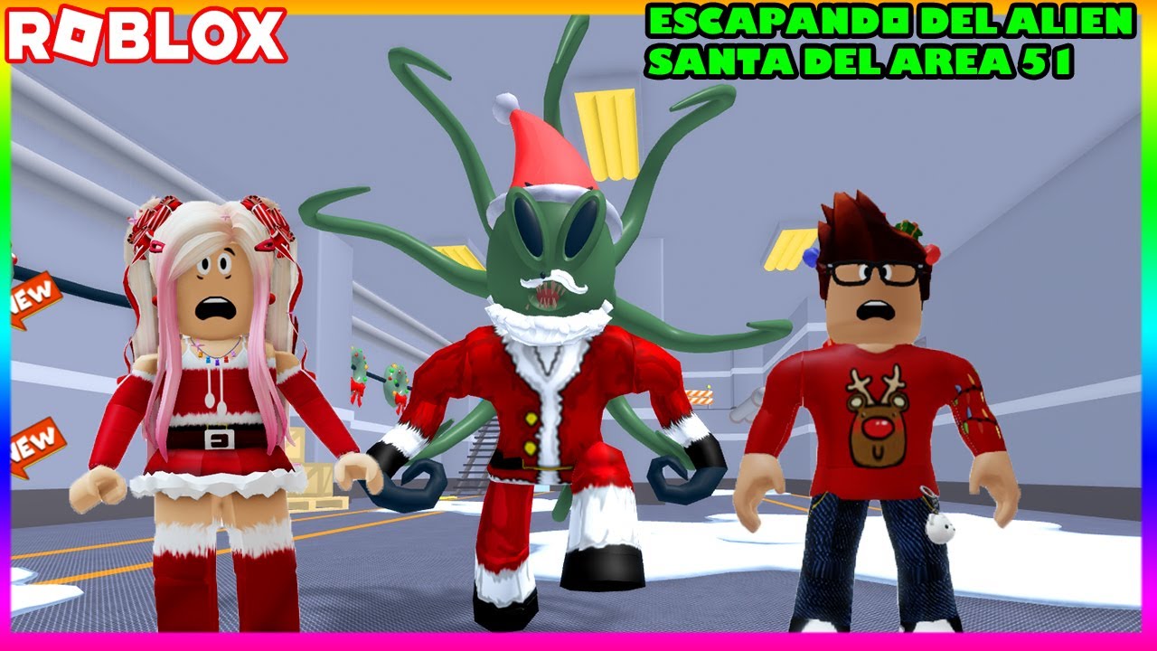 Nos Perdemos En El Area 51 Y Un Santa Claus Alien Nos Atrapa! QUE ES ESOO! 😄😵🤪