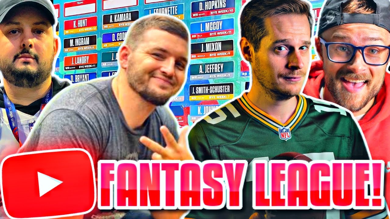 I Joined a YouTuber Fantasy Football League! YouTube