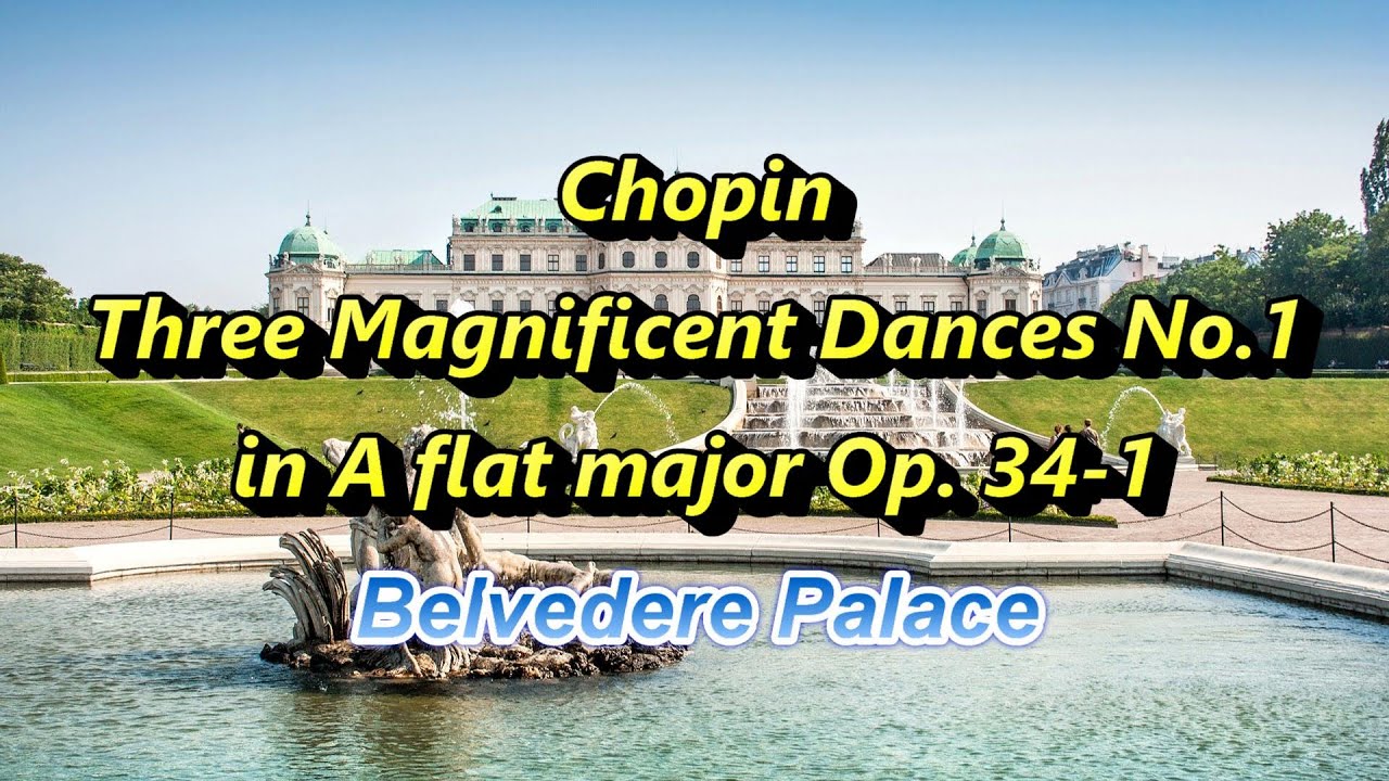 ショパン『3つの華麗なる円舞曲第1曲』Chopin 